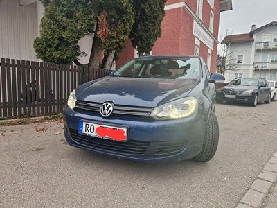 Gebraucht VW Golf VI Comfortline 105 PS (77 kW) 2011 Blau Kleinwagen