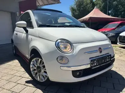 Gebraucht Fiat 500 Lounge 69 PS (50 kW) 2014 Weiß Cabrio