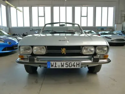 Gebraucht Peugeot 504 106 PS (77 kW) 1971 Bleu glacier métallisé Cabrio