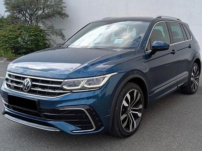 Blau Gebraucht 2021 VW Tiguan R-line SUV | 29.989 € (Guter Preis)