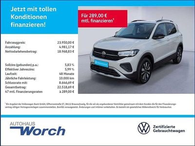 Neu VW T-Cross Goal 116 PS (85 kW) 2025 Ascotgrau SUV