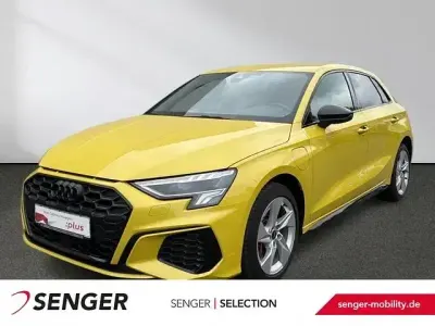 Gebraucht Audi A3 Sportback e-tron S-Line 245 PS (180 kW) 2021 Pythongelb metallic Kleinwagen