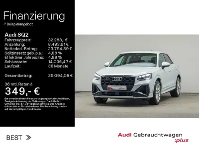 Gebraucht Audi SQ2 Ambiente 300 PS (220 kW) 2021 Gletscherweiß metallic (metallic) SUV