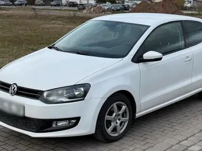 Gebraucht VW Polo 69 PS (50 kW) 2010 Weiß Kleinwagen