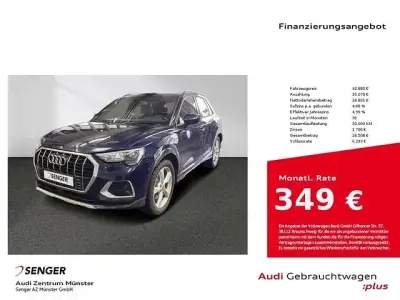 Brugt Audi Q3 Advanced 230 HK (169 kW) 2020 Blå SUV