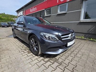 Usata Mercedes C200 136 CV (100 kW) 2015 Grigio Berlina