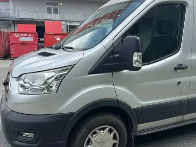 Gebraucht Ford Transit Basis 131 PS (96 kW) 2020 Silber Pickup