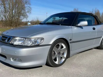 Gebraucht Saab 9-3 Cabriolet Aero 205 PS (150 kW) 2001 Silber Cabrio