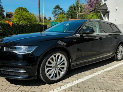 Używany Audi A6 Ambiente 272 KM (200 kW) 2015 Czarny Kombi