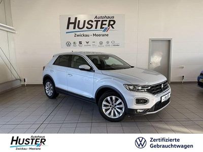 Gebraucht VW T-Roc Sportline 150 PS (110 kW) 2021 White silver metallic 7202 (metallic) SUV
