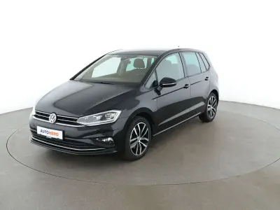 Gebraucht VW Golf Sportsvan Join 131 PS (96 kW) 2018 Schwarz Van / Kleinbus