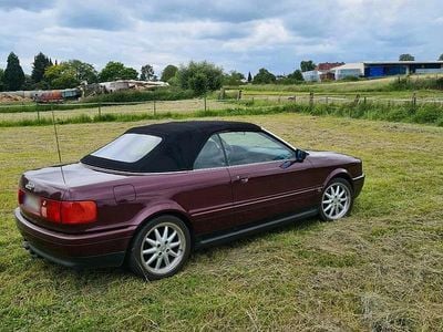 Usata Audi 80 133 CV (97 kW) 1994 Rosso Cabrio