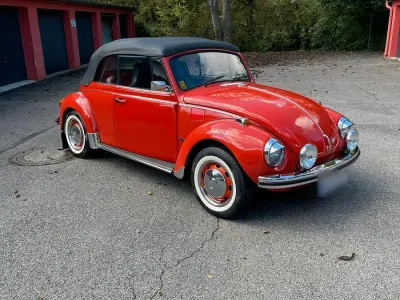 Gebraucht VW Käfer Karmann 44 PS (32 kW) 1971 Rot Cabrio