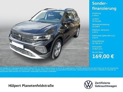 Second-hand VW T-Cross Goal 150 CP (110 kW) 2025 Negru SUV