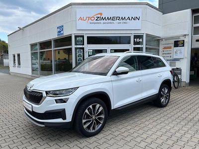 Gebraucht Skoda Kodiaq 150 PS (110 kW) 2022 Weiß SUV