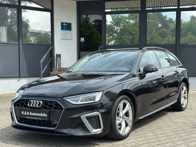 Używany Audi A4 S-Line 163 KM (119 kW) 2021 Czarny Kombi