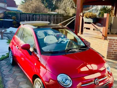 Second-hand Fiat 500 69 CP (50 kW) 2019 Roșu Hatchback