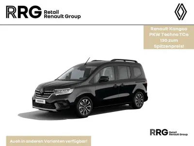 Neu Renault Kangoo Techno 131 PS (96 kW) 2026 Black pearlschwarz metallic Van / Kleinbus