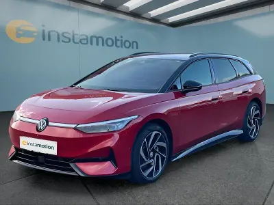 Brugt VW ID.7 210 kW (286 HK) 2025 Rød Stationcar