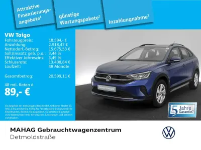 Gebraucht VW Taigo Life 95 PS (69 kW) 2025 Blau SUV