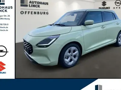 Ny Suzuki Swift Comfort 83 HK (61 kW) 2025 Gul Halvkombi