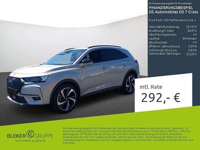 Gebraucht DS Automobiles DS7 Crossback Performance Line Plus 181 PS (133 kW) 2022 Crystal grau SUV