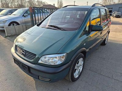 Gebraucht Opel Zafira Basis 125 PS (91 kW) 2002 Grün Van / Kleinbus