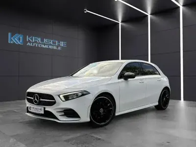 Brugt Mercedes A200 AMG 163 HK (119 kW) 2022 Hvid Sedan