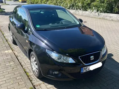 Gebraucht Seat Ibiza SC 105 PS (77 kW) 2008 Schwarz Kleinwagen