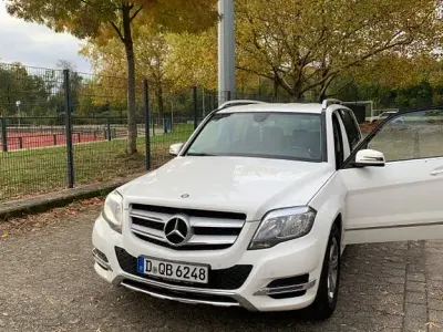 Używany Mercedes GLK220 170 KM (125 kW) 2014 Biały SUV