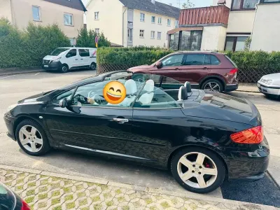 Gebraucht Peugeot 307 CC Tendance 140 PS (102 kW) 2005 Schwarz Cabrio