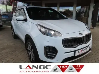 Używany Kia Sportage GT-Line 177 KM (130 kW) 2017 Biały SUV