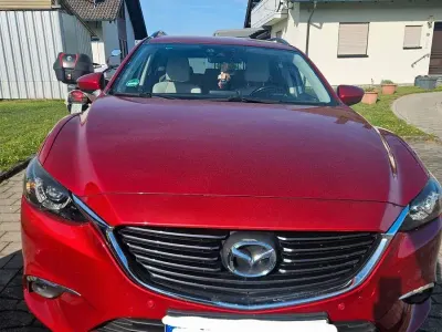 Używany Mazda 6 175 KM (128 kW) 2015 Czerwony Kombi