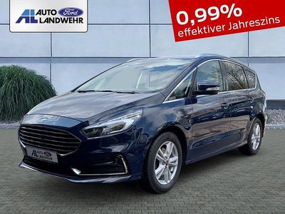 Blazerblau Gebraucht 2021 Ford S-MAX Titanium Van / Kleinbus | 25.900 € (Fairer Preis)