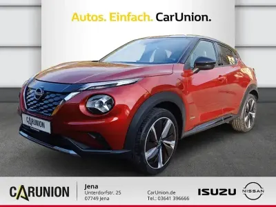 Gebraucht Nissan Juke 143 PS (105 kW) 2024 Fuji sunset red/blac SUV