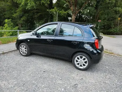 Gebraucht Nissan Micra Acenta 80 PS (58 kW) 2015 Schwarz Kleinwagen