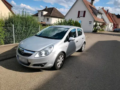 Gebraucht Opel Corsa 80 PS (58 kW) 2010 Grau Kleinwagen