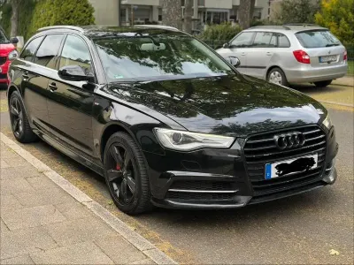 Brugt Audi A6 Sport 218 HK (160 kW) 2016 Sort Stationcar