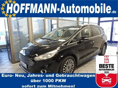 Gebraucht Ford S-MAX S 165 PS (121 kW) 2019 Schwarz Van / Kleinbus