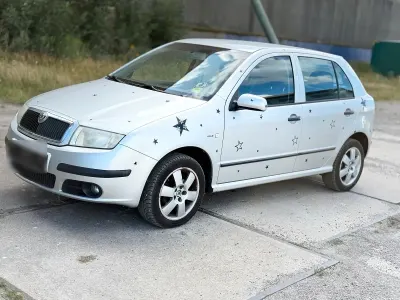 Gebraucht Skoda Fabia 74 PS (54 kW) 2005 Silber Kleinwagen