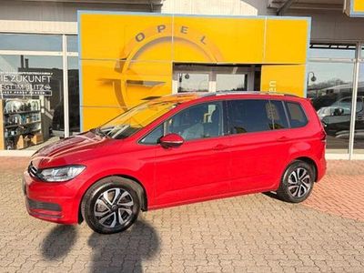 Gebraucht VW Touran Active 122 PS (89 kW) 2021 Rot Van / Kleinbus