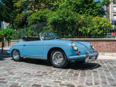 Gebraucht Porsche 356 90 PS (66 kW) 1961 Blau Cabrio