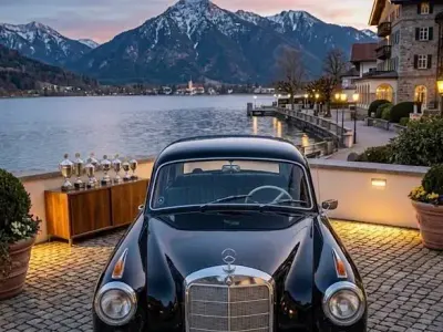 Gebraucht Mercedes 220 SE 116 PS (85 kW) 1959 Schwarz Limousine