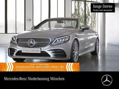 Brugt Mercedes C400 AMG 333 HK (244 kW) 2023 Sølv Cabriolet