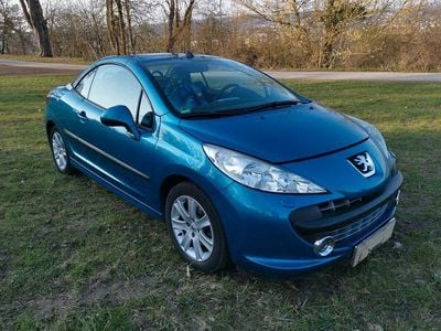 Gebraucht Peugeot 207 CC Sport 120 PS (88 kW) 2008 Blau Cabrio