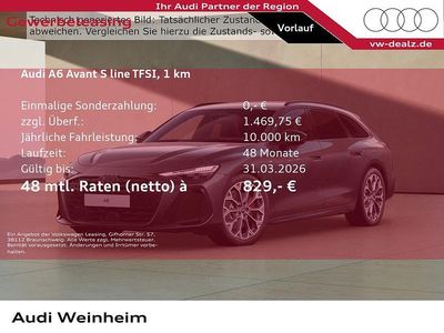 Schwarz Neu 2025 Audi A6 Sport Kombi | 88.999 € (Etwas zu teuer)