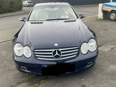 Gebraucht Mercedes SL500 306 PS (225 kW) 2003 Blau Cabrio