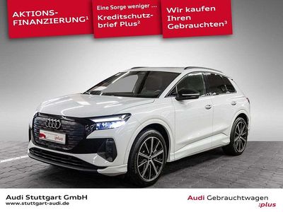 Gebraucht Audi Q4 e-tron Ambiente 150 kW (204 PS) 2023 Gletscherweiß metallic SUV