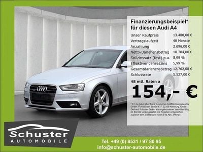 Silber Gebraucht 2013 Audi A4 Ambition Limousine | 13.480 € (Etwas zu teuer)