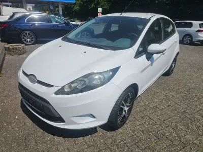 Gebraucht Ford Fiesta Trend 60 PS (44 kW) 2010 Weiß Limousine